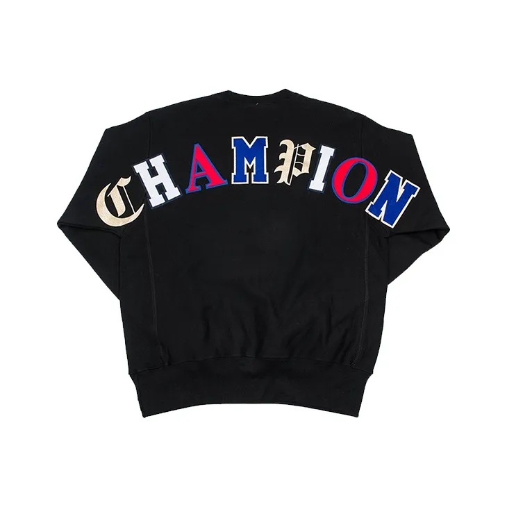 Champion Свитшот Американская версия Унисекс Черный