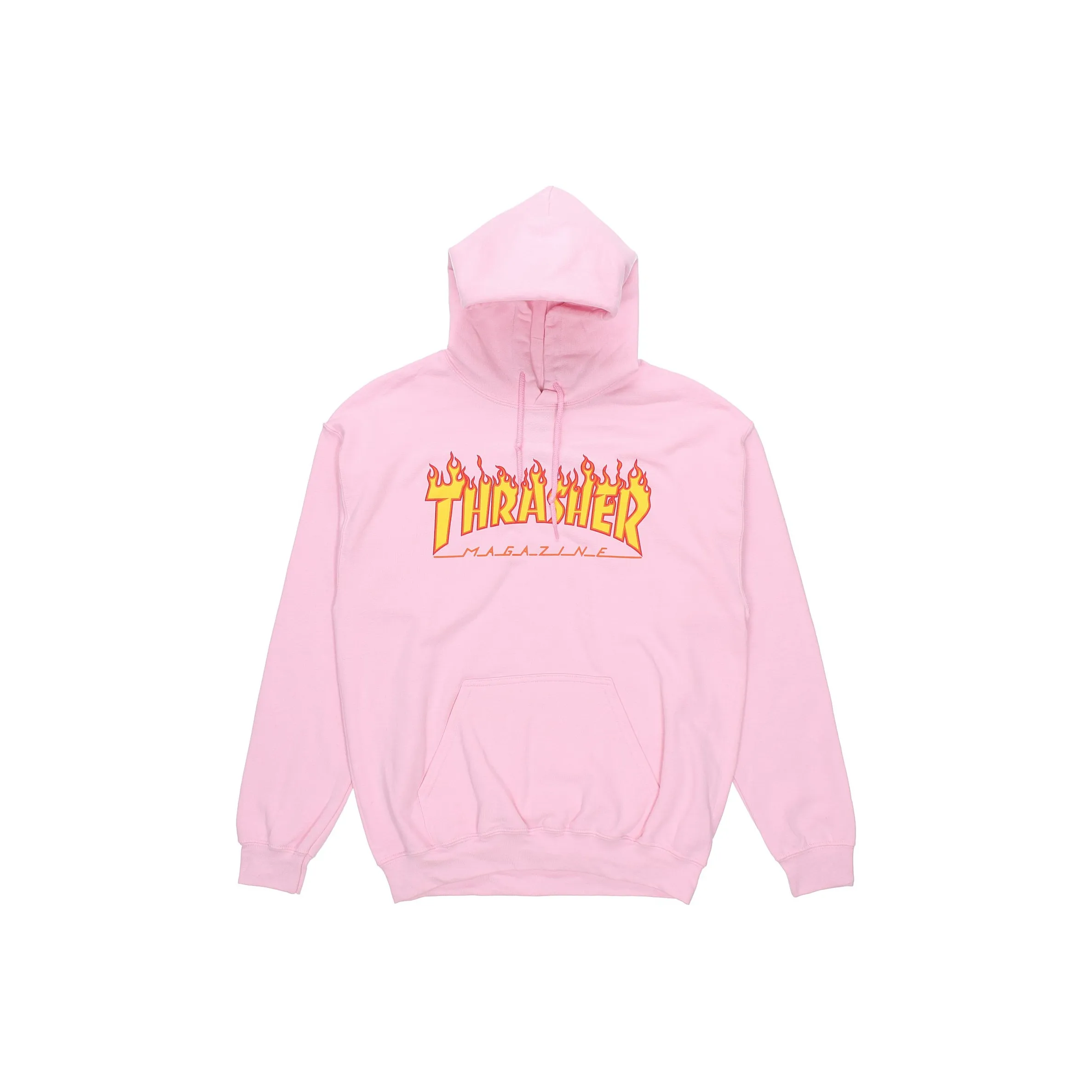 Thrasher Свитшот Американская версия зимний унисекс розовый