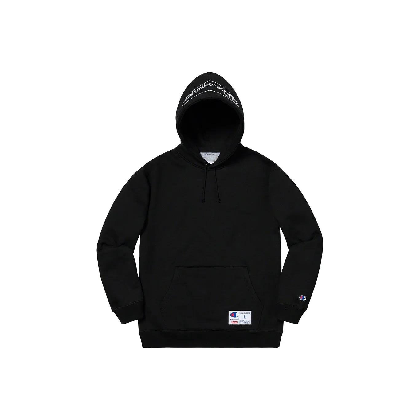 Supreme x Champion SS19 Свитшот Унисекс Черный