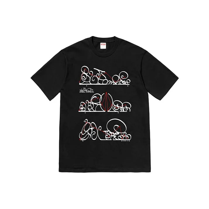 Supreme FW18 Унисекс Футболки