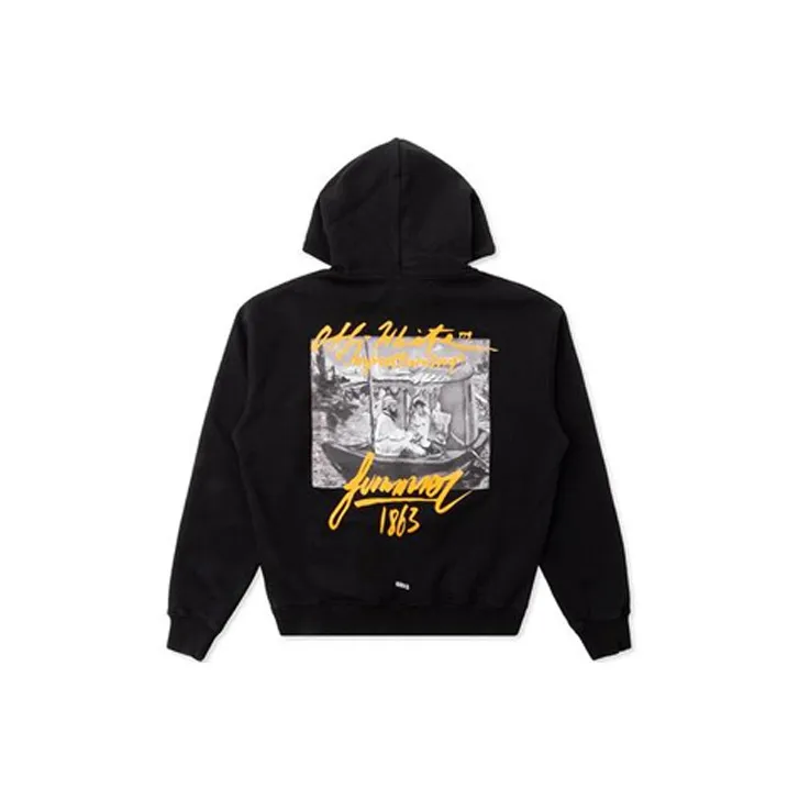OFF WHITE Summer Graphic Print Hoodie