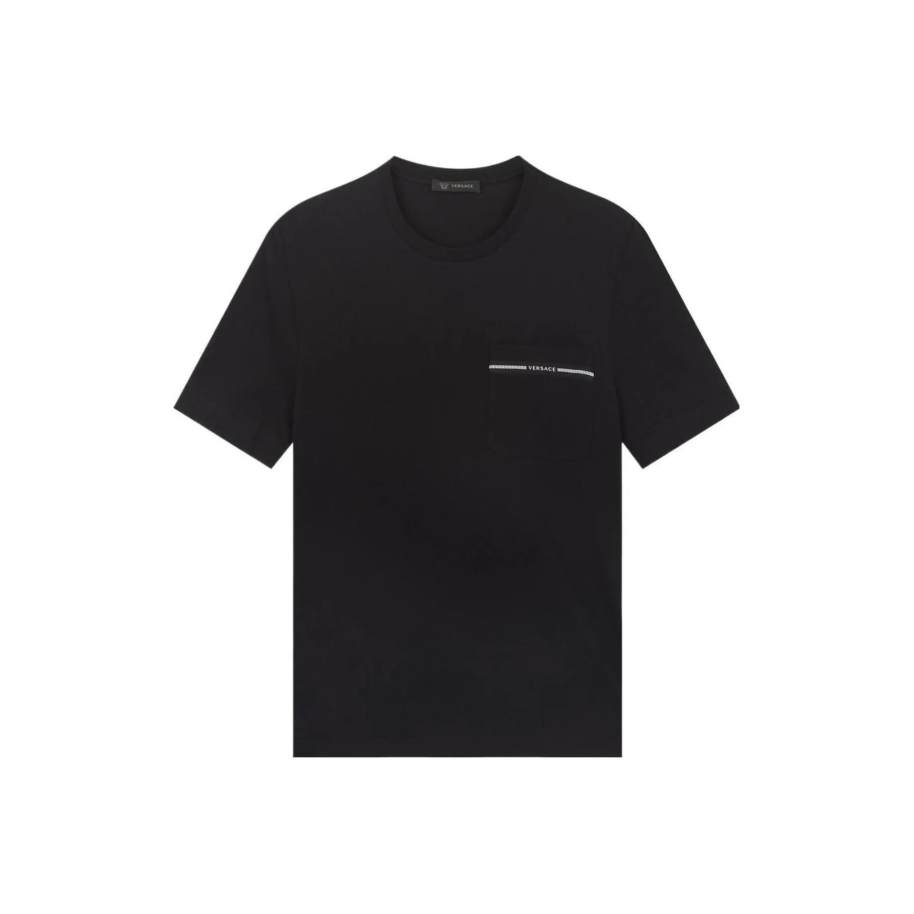 VERSACE Мужские черные T-рубашки