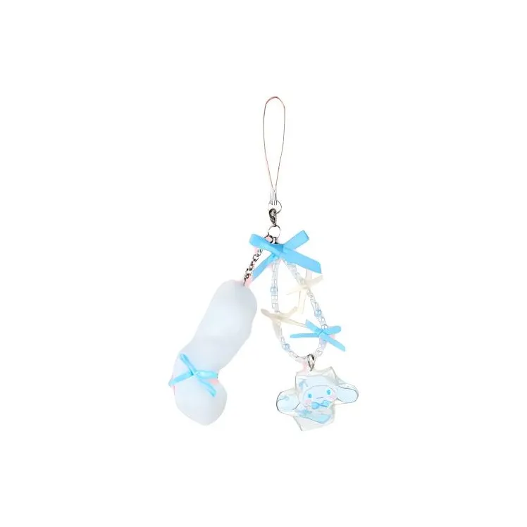 Sanrio Ballet Kitten Collection Мобильный телефон Подвесная цепочка Аниме-тематические подвески