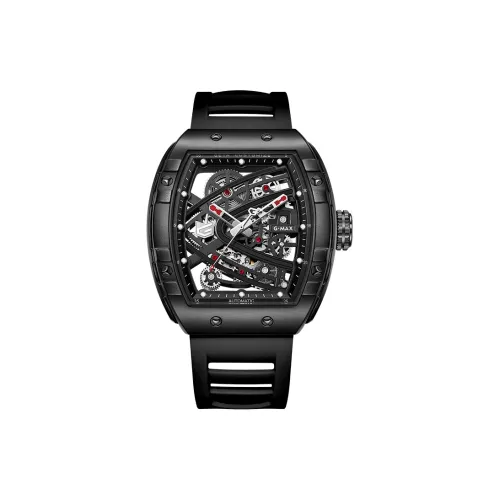 GEYA Автоматический Механический Movement Мужские г Max В избранном Часы 46,5mm*51mm*16,1mm Черный