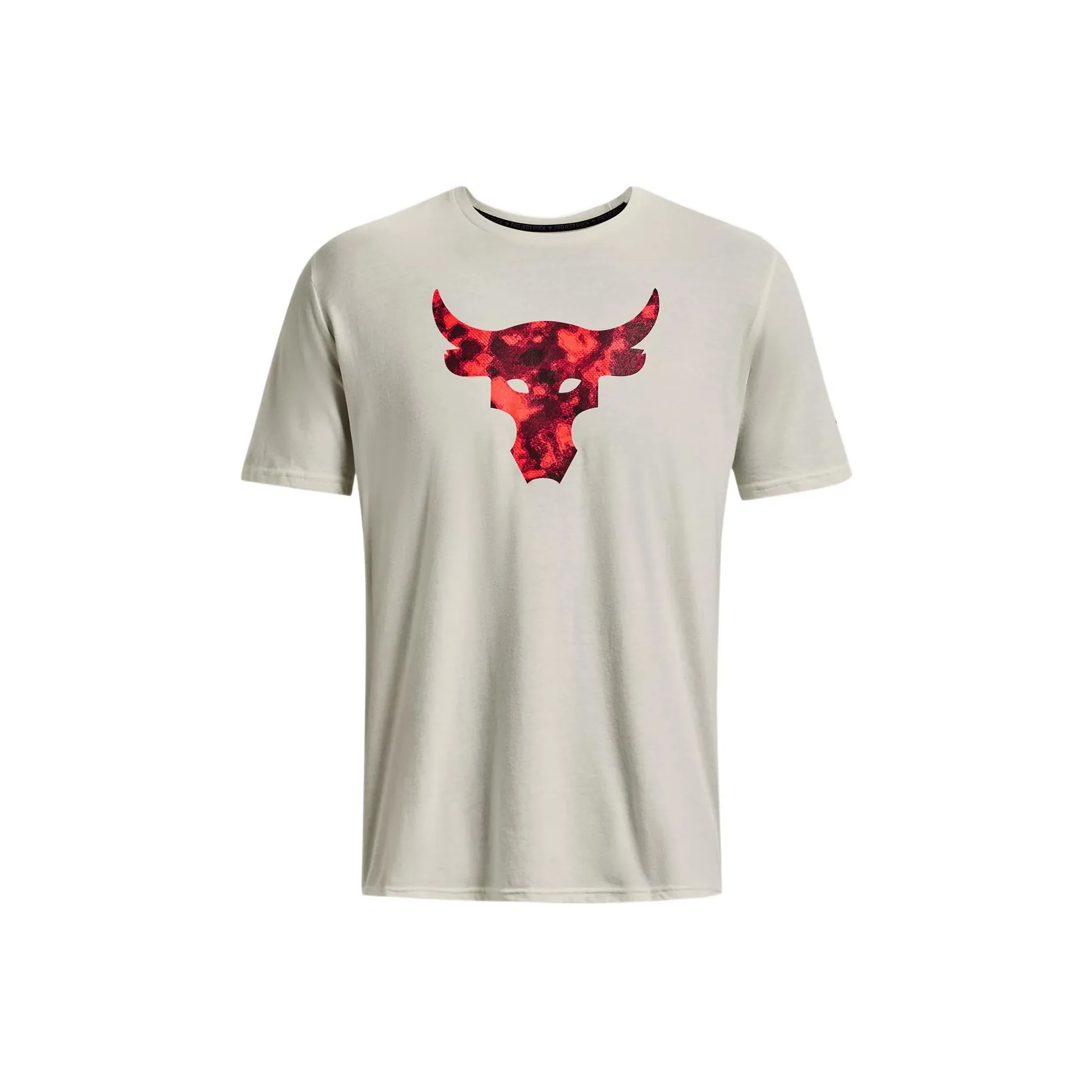 Under Armour Project Rock T Shirt Men's Ivory White