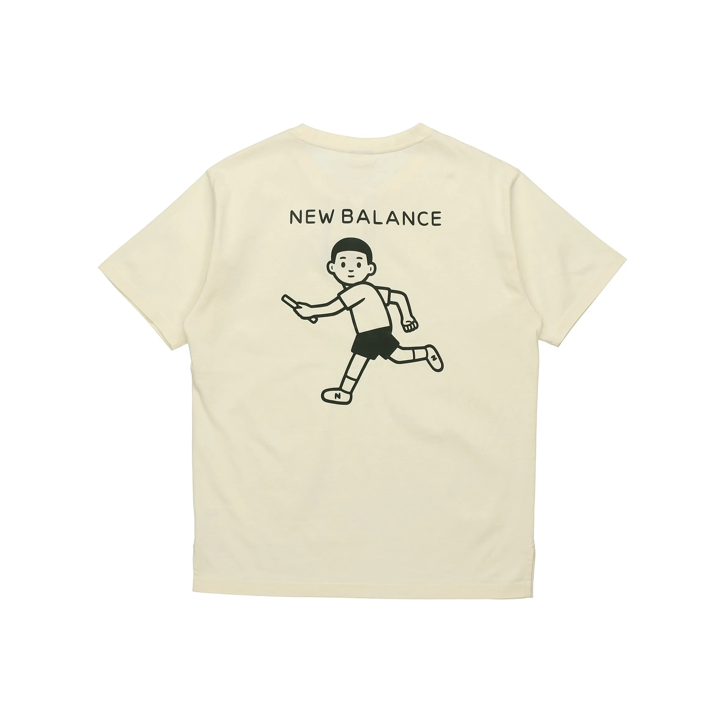 New Balance совместный бренд x Noritake Collection T-рубашка унисекс белая