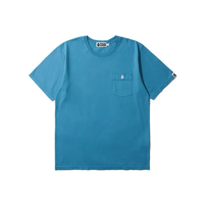 Bape One Point Pocket Overdye Tee