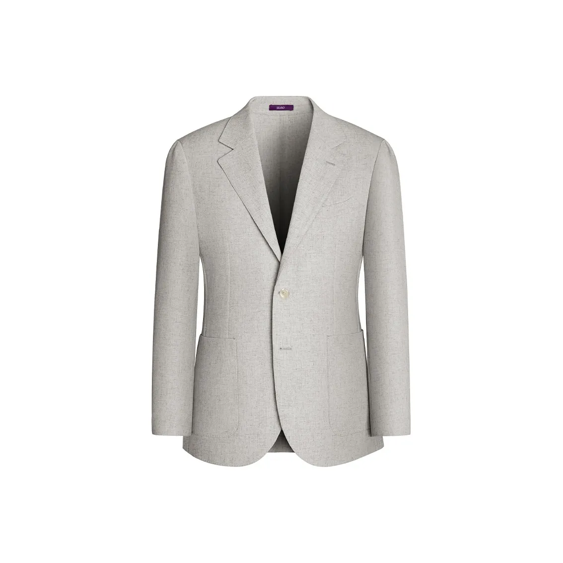 SKARO Бизнес-костюм мужской серый синий SKV1191