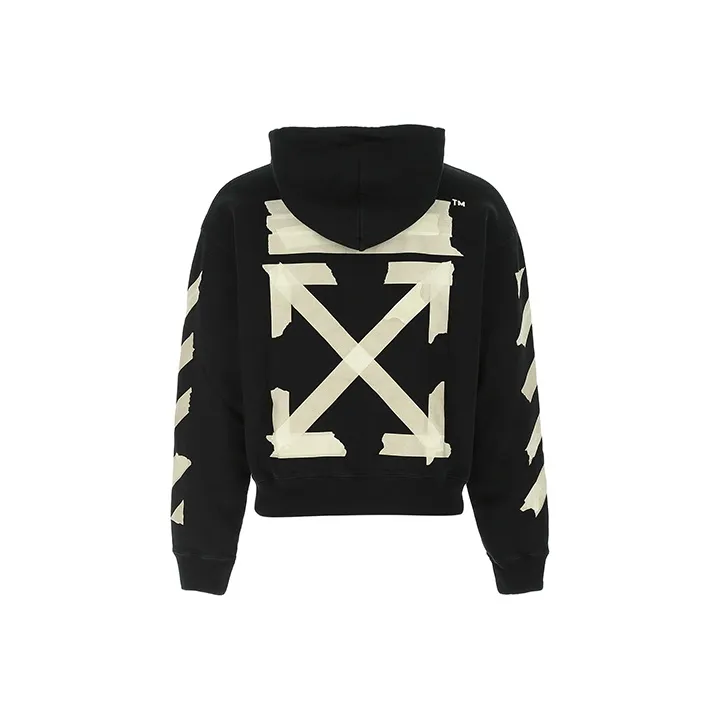 OFF WHITE Tape Diag Arrows Hoodie