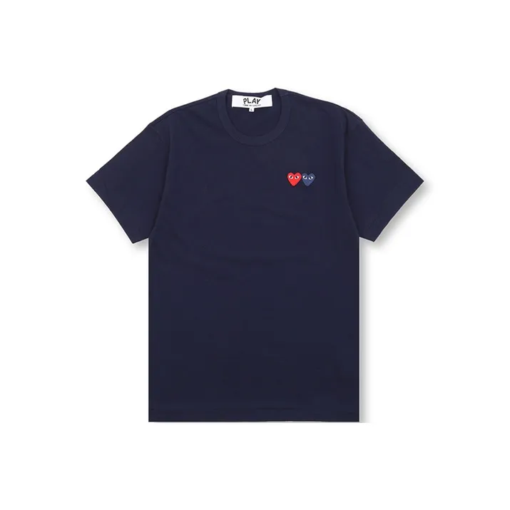 CDG Play T-Shirt Мужской Темно-синий