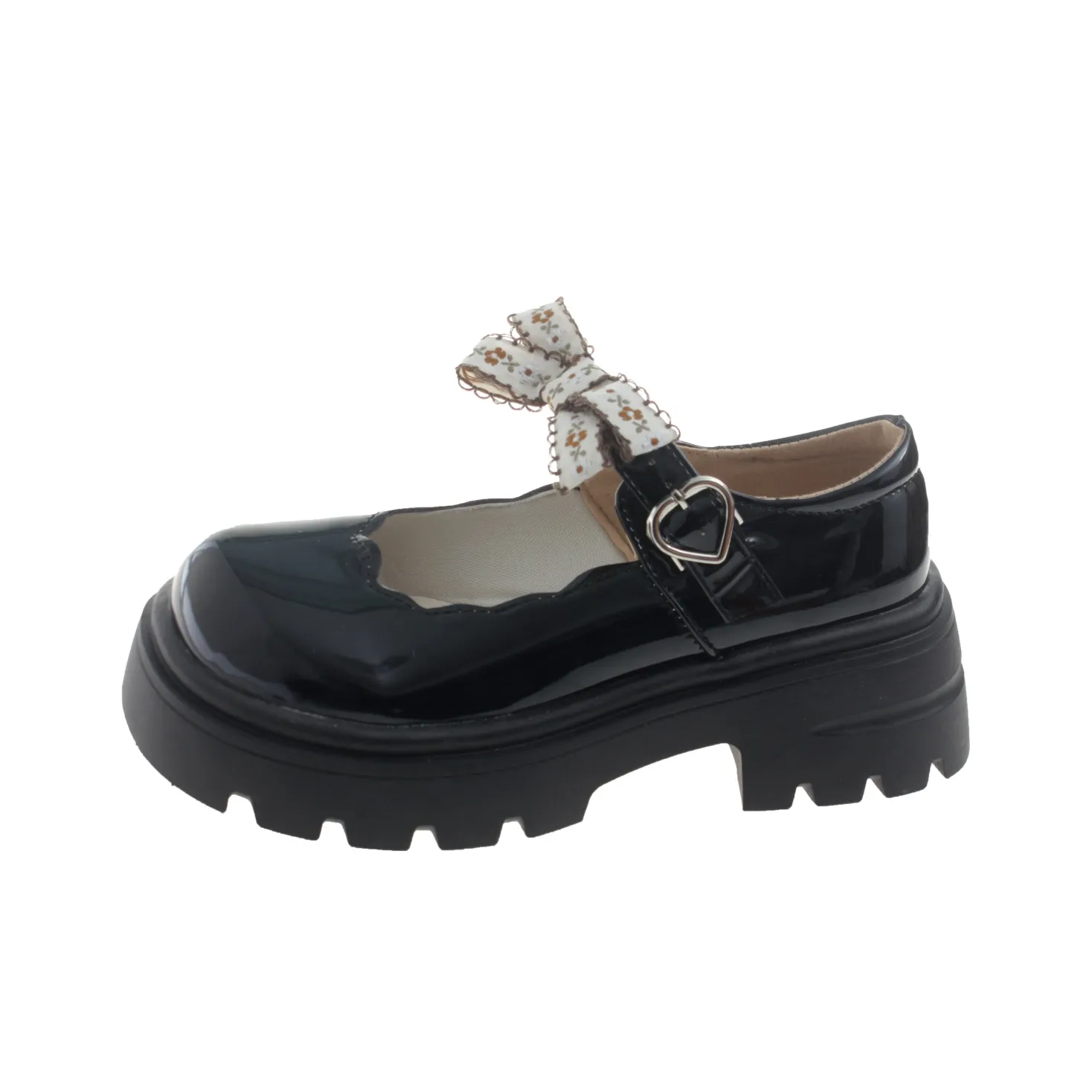 PARK DANCE Туфли Мэри Джейн с грубым каблуком Женские