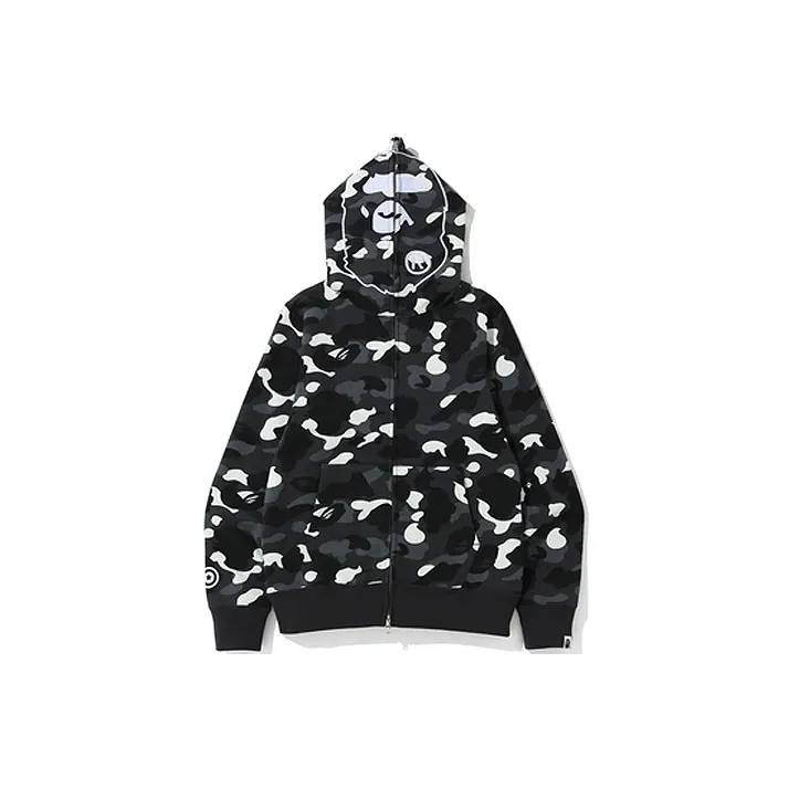 Bape City Camo 2nd Ape Full Zip Hoodie