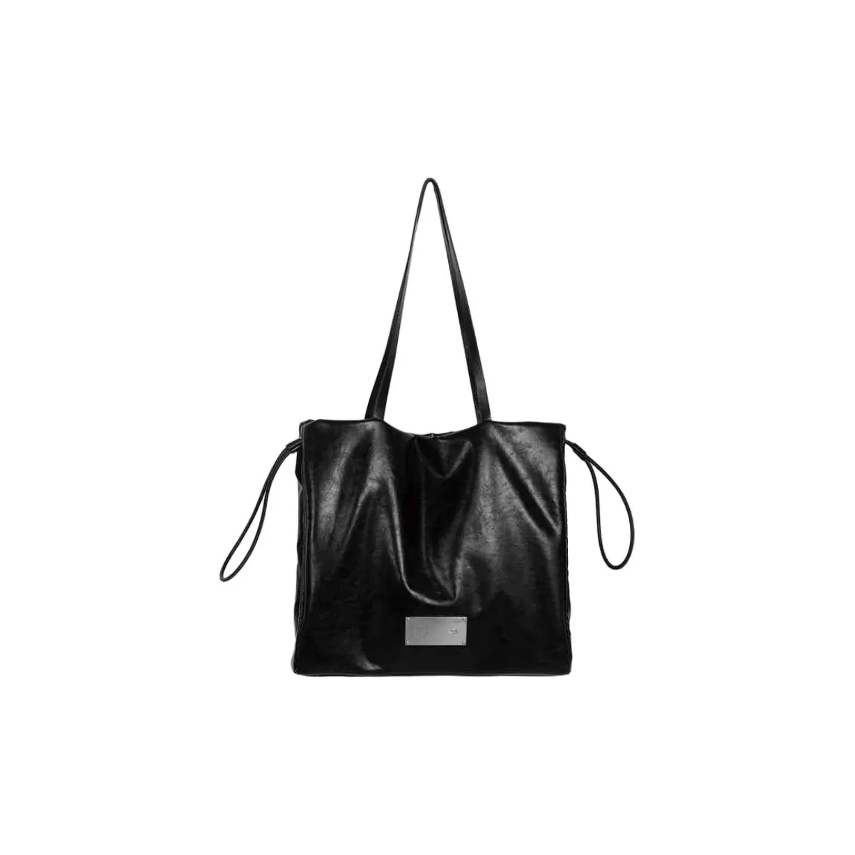 Kikawa Card Сумка из синтетической кожи сумка-тоут сумка для покупок сумка через плечо среднего размера женская черная