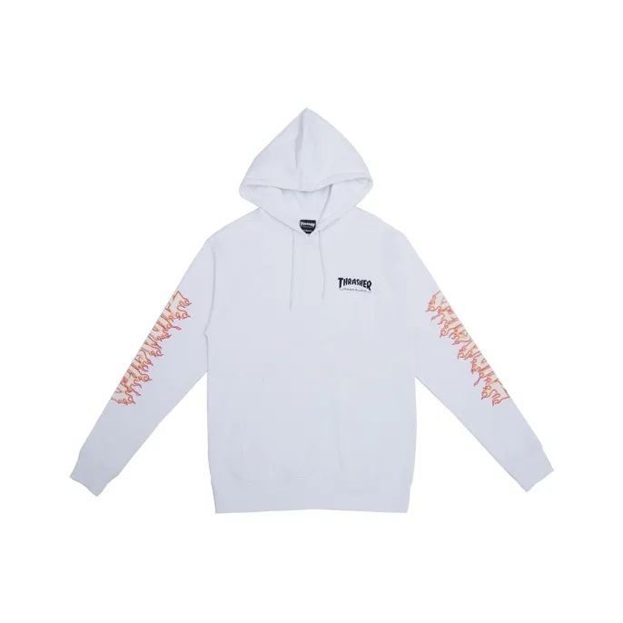 Толстовка Thrasher Japan Version Унисекс Белый