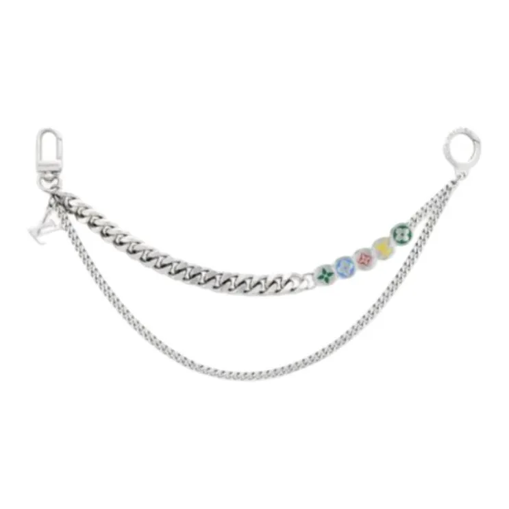 LOUIS VUITTON Waist Chains Unisex Silver 