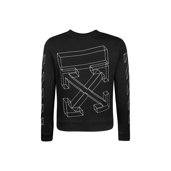 OFF WHITE Sweatshirt Men's Black