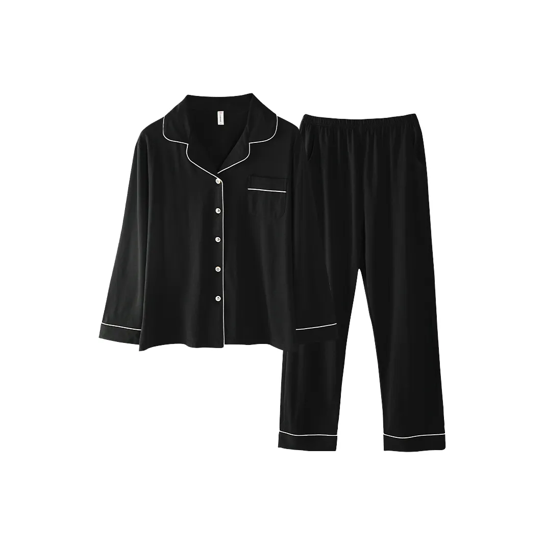 Комплект пижам Cotton Gene женский черный