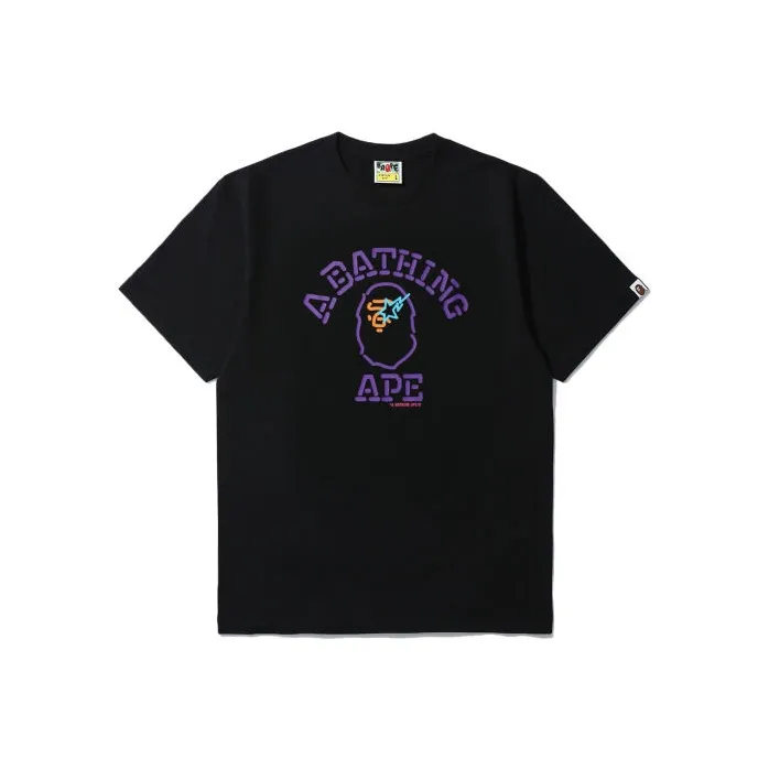 Bape Neon Sign College Tee