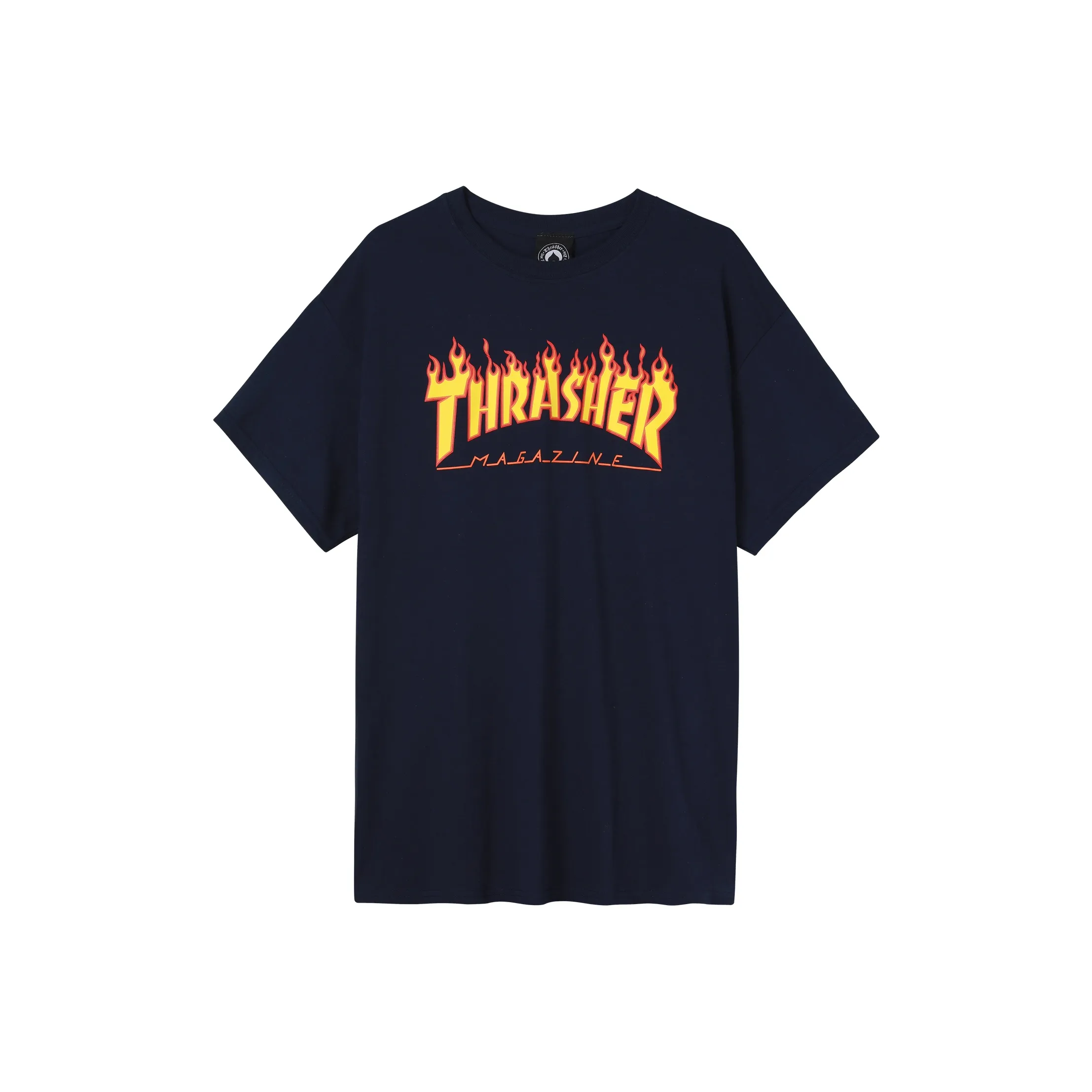 Thrasher T Shirt US Version Unisex Dark Blue