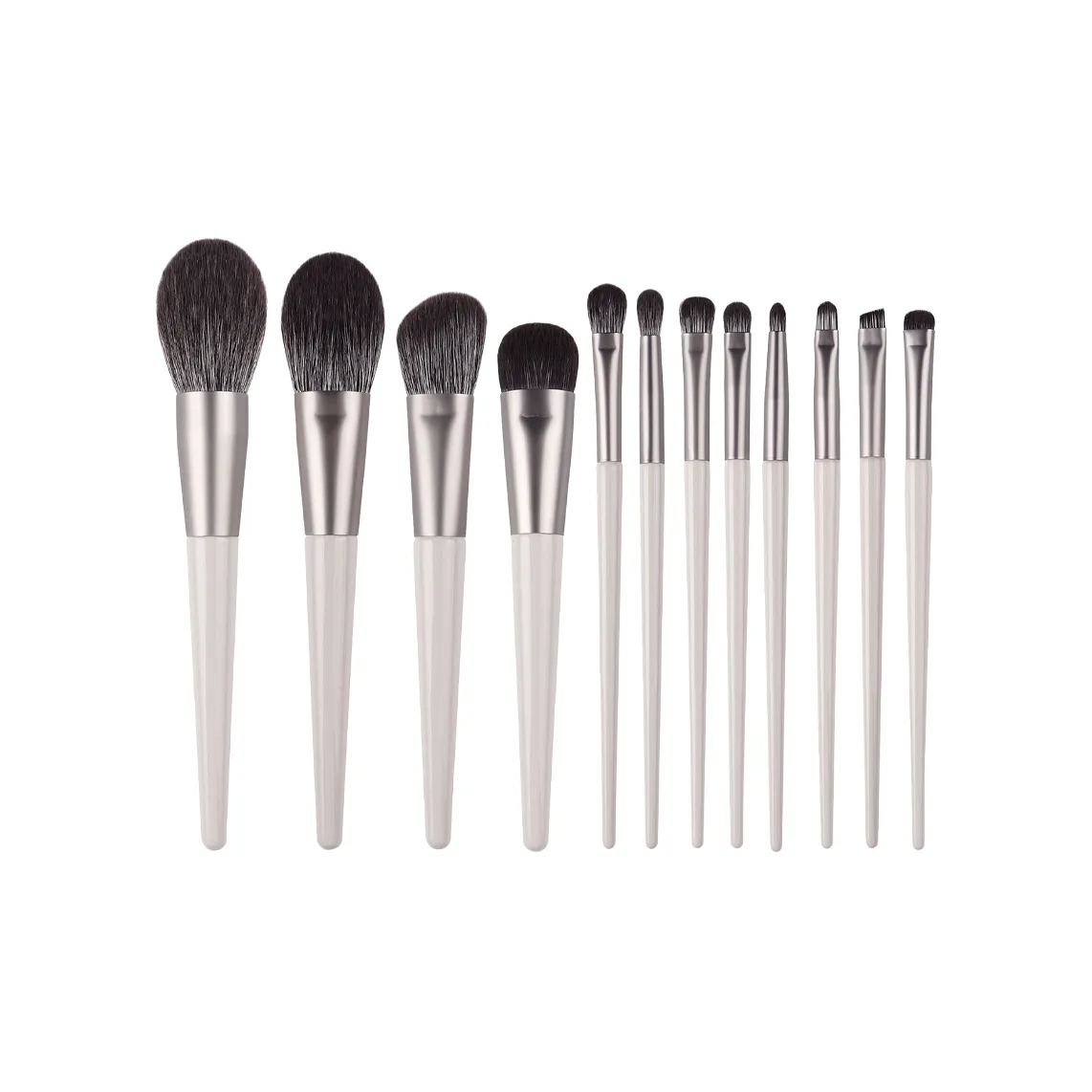 FANLUOKE WHITE FOX Кисть для макияжа Набор Контуринг Основа Фиксирующий Мягкий