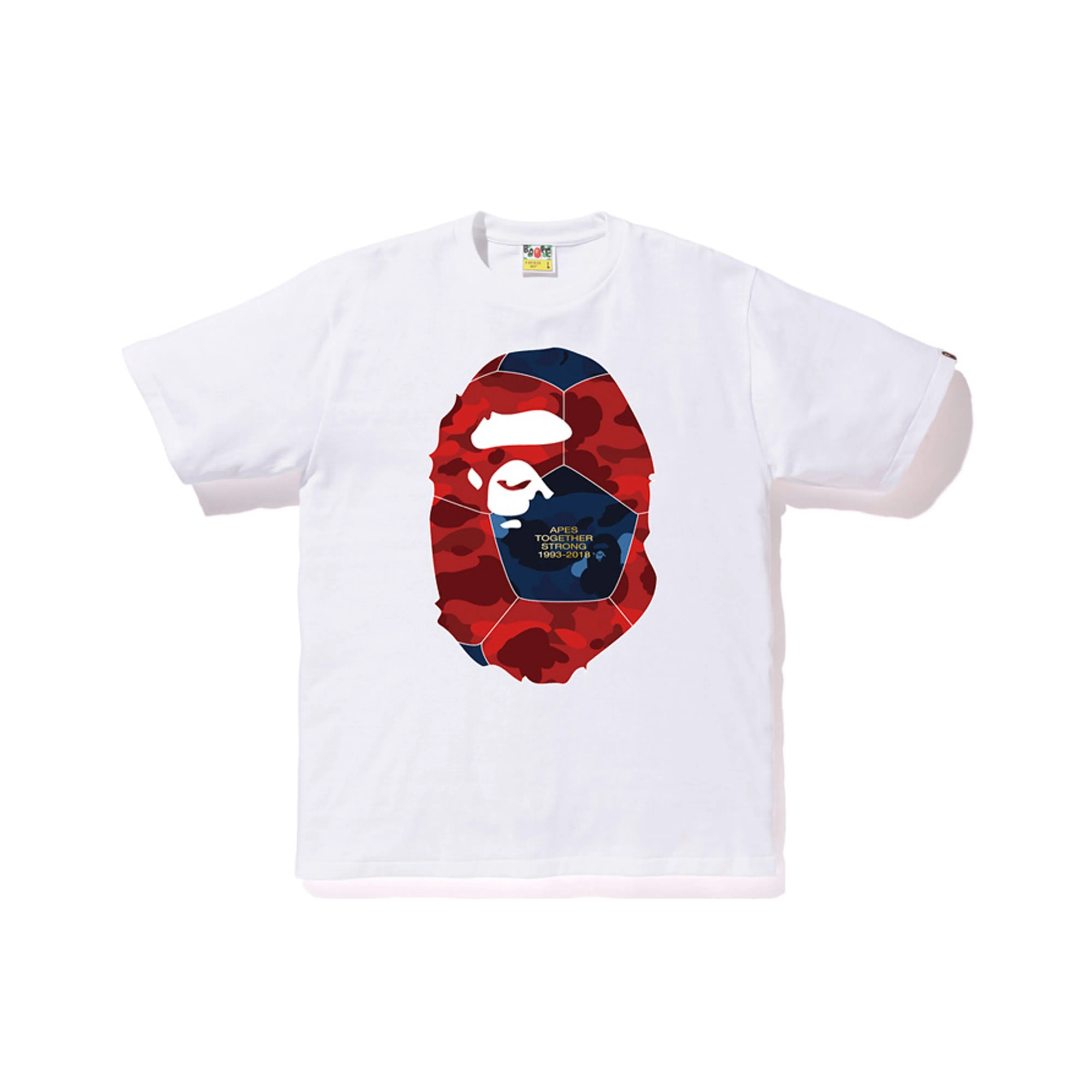 Bape Performance Color Camo Ape Head Tee