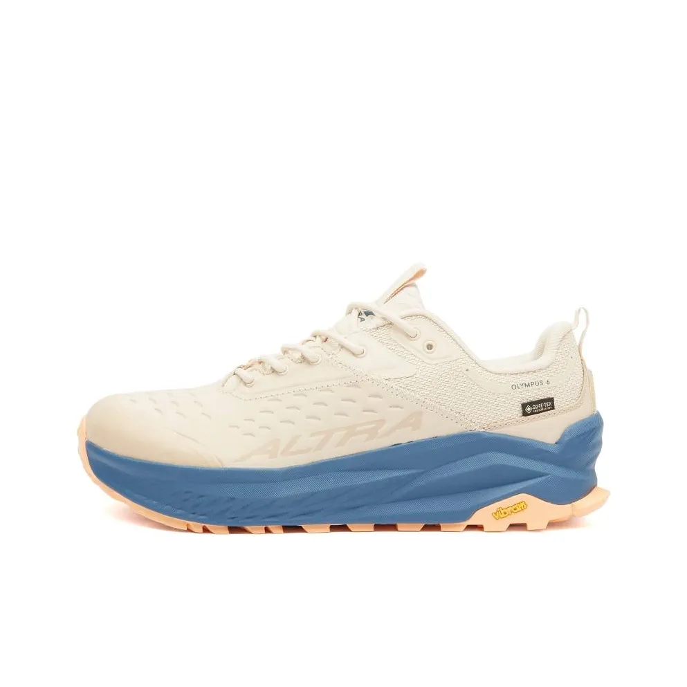 Altra OLYMPUS 6 Slip Устойчивый к истиранию Низкий Топ Casual Мужской Бежевый