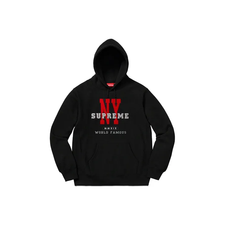 Supreme FW19 Толстовка Унисекс Черный