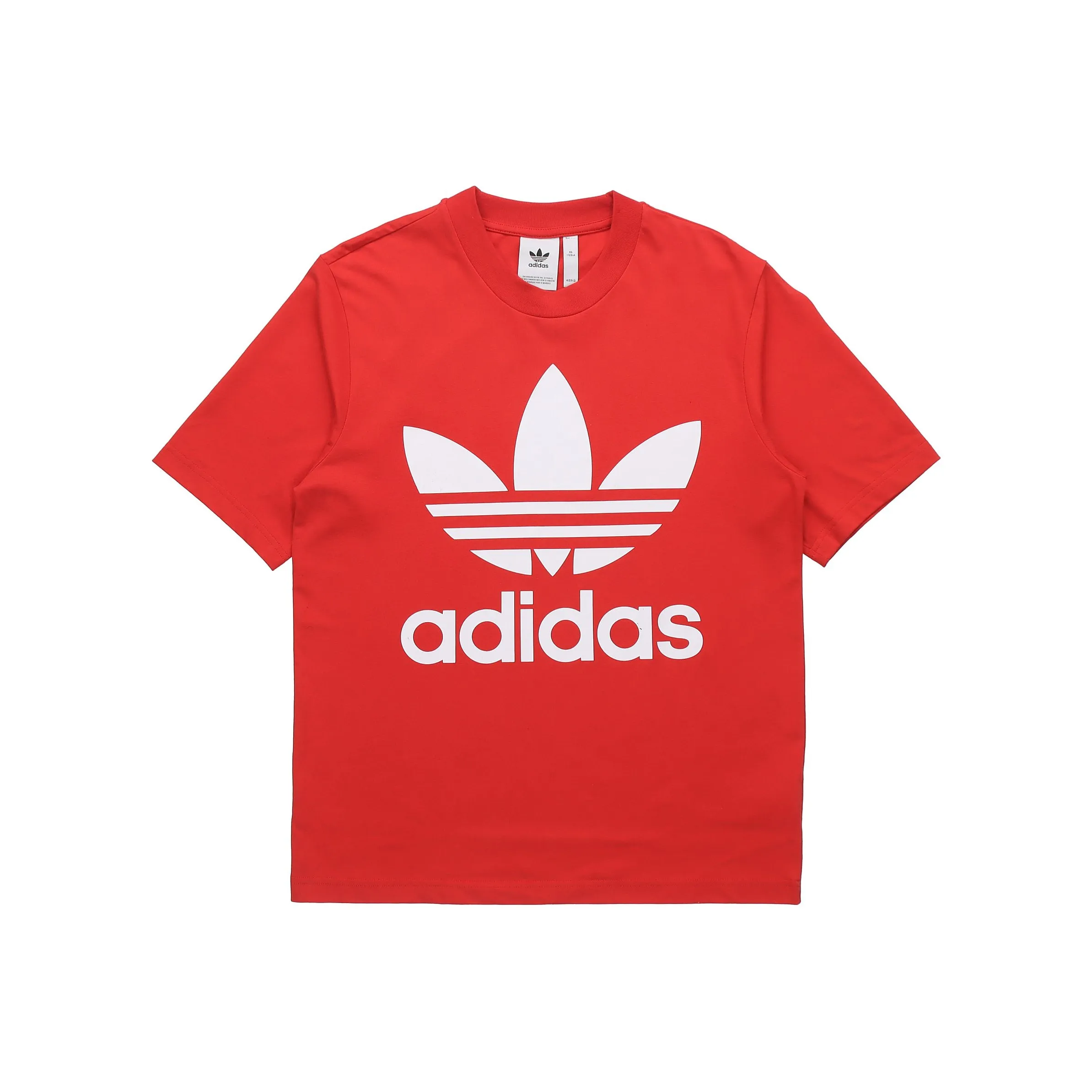 Adidas Originals Рукав с оборванным плечом T-рубашка Мужская Красная