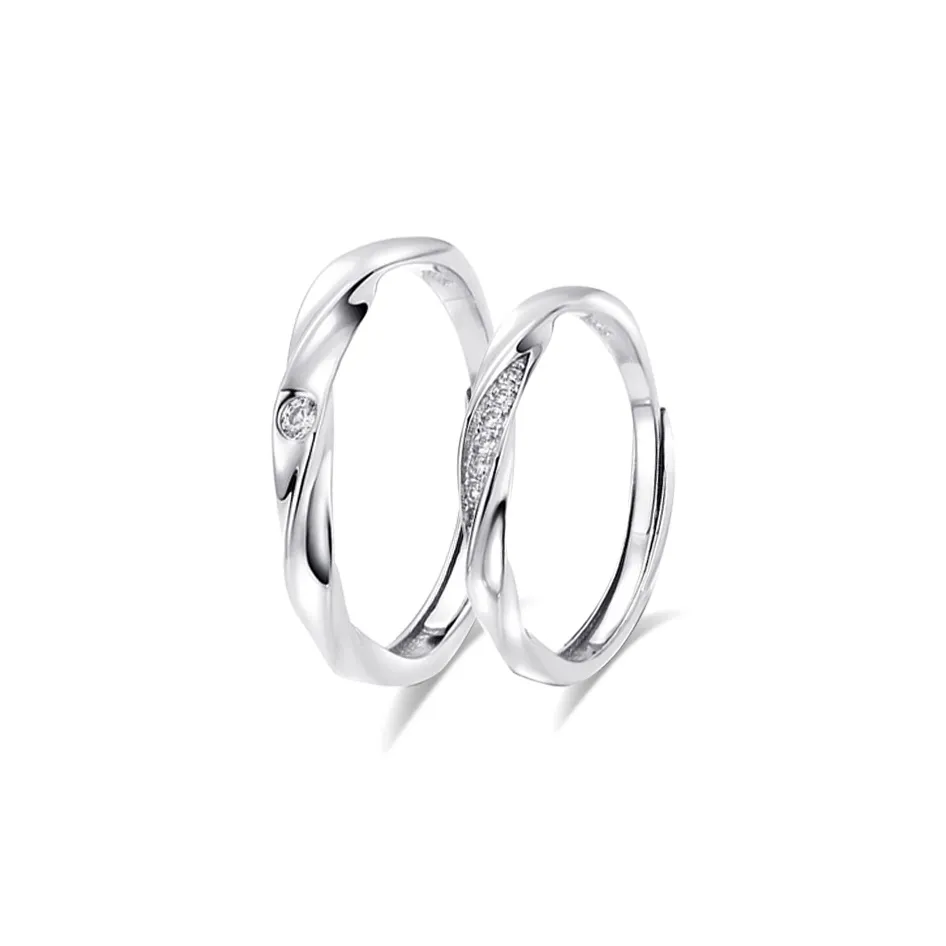 Muyan S999 Fine Silver Rings Unisex