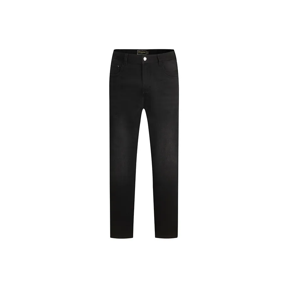 MANGANO Jeans Men's Black Comes With Brand Shopping Bag