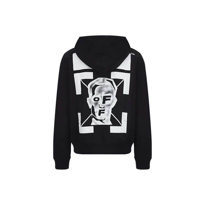 OFF WHITE Slim Fit Pivot Fish Hoodie