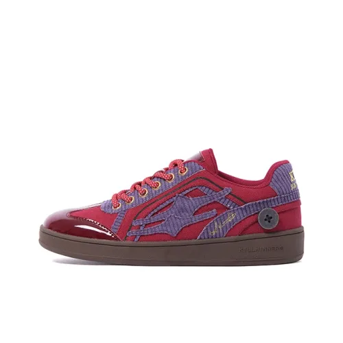 KILLWINNER Кроссовки для скейтбординга Low Top Бегонево-красные Женские