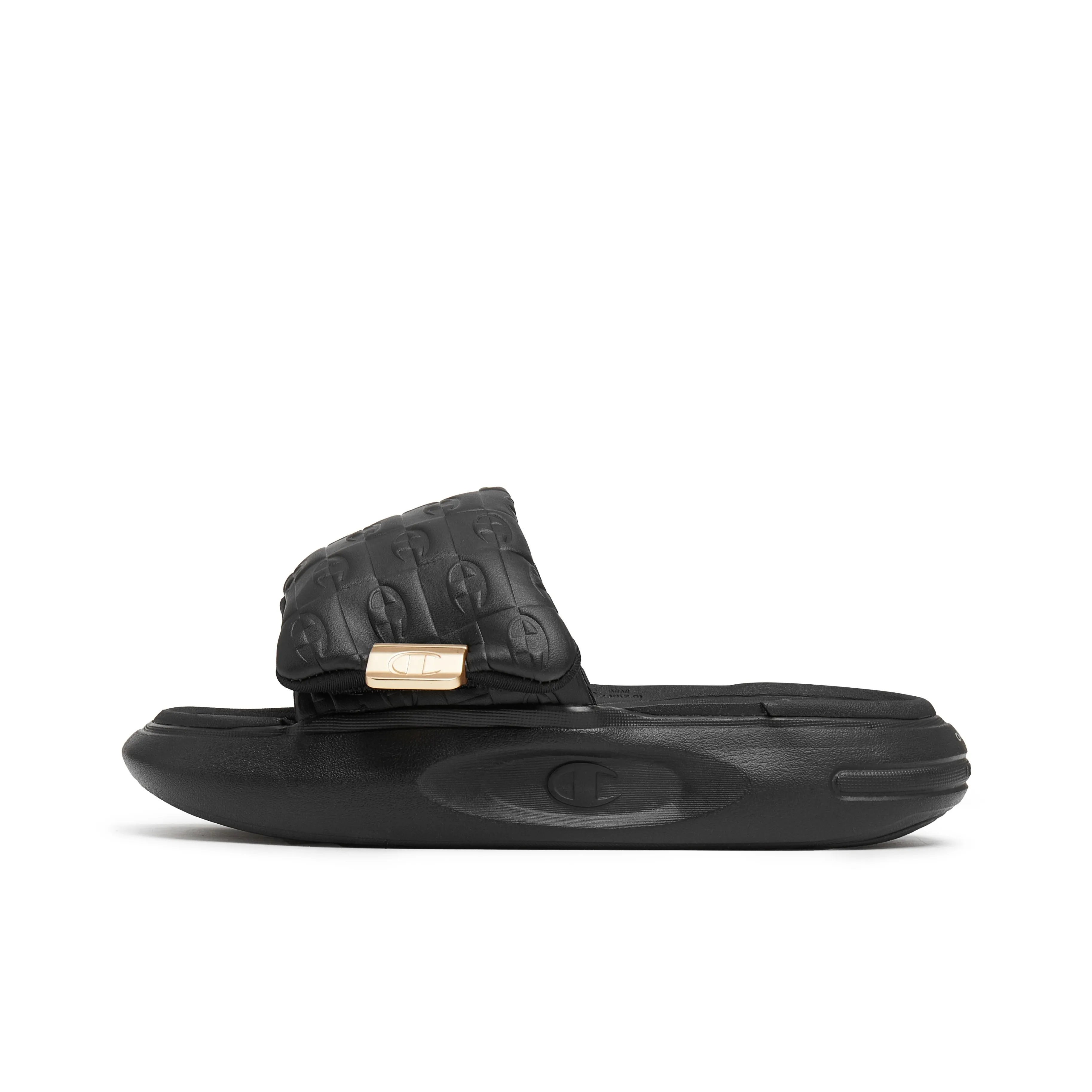 Champion Слипоны Женские Черный Молочно-белый
