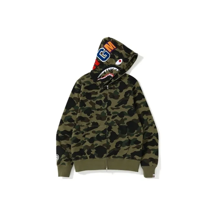 Bape Sanrio Milo Hello Kitty Split Face 1st Camo Full Zip Hoodie