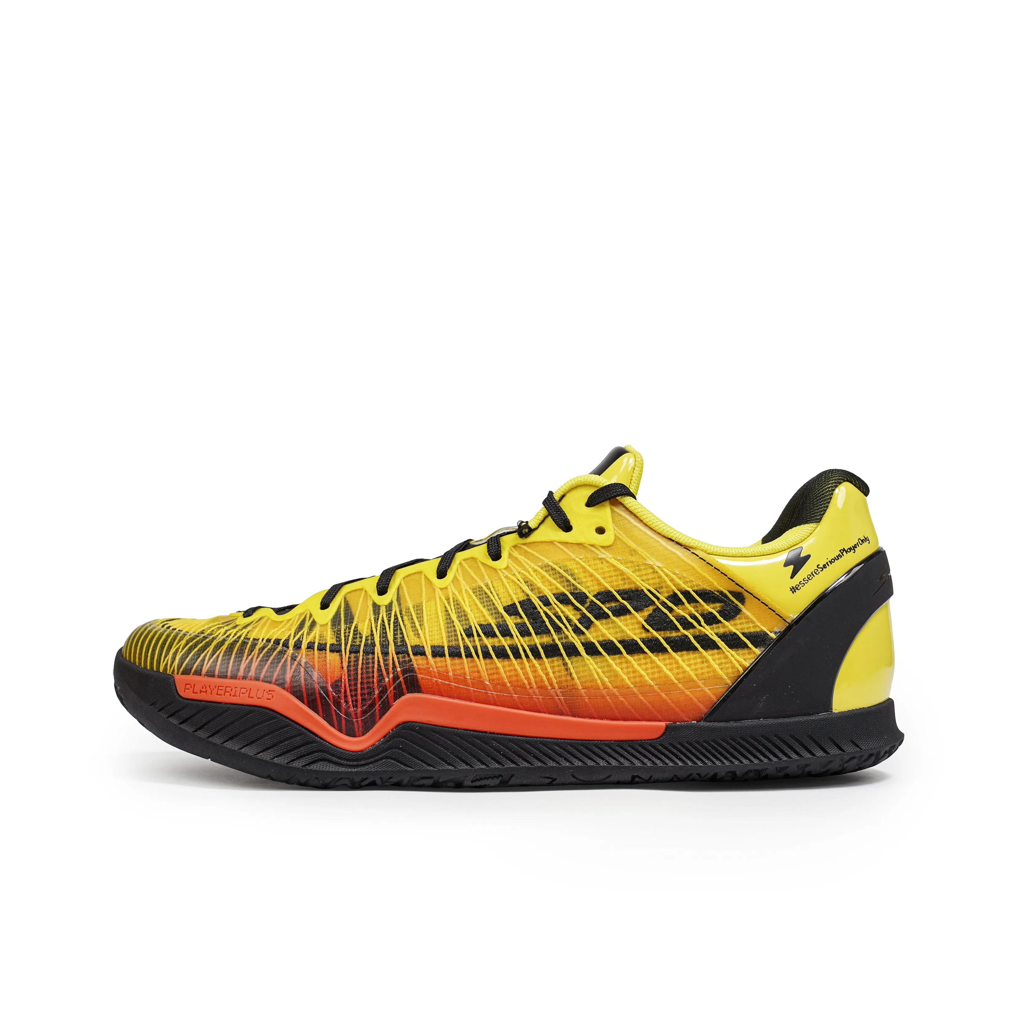 Serious Player Only Player 1 Cushioned Slip Resistant Abrasion Resistant Low Top Basketball Shoes Men's Bumblebee