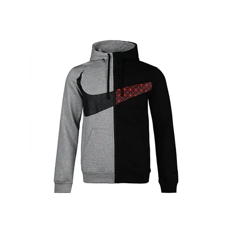 Nike Толстовка Мужская Черная Серая