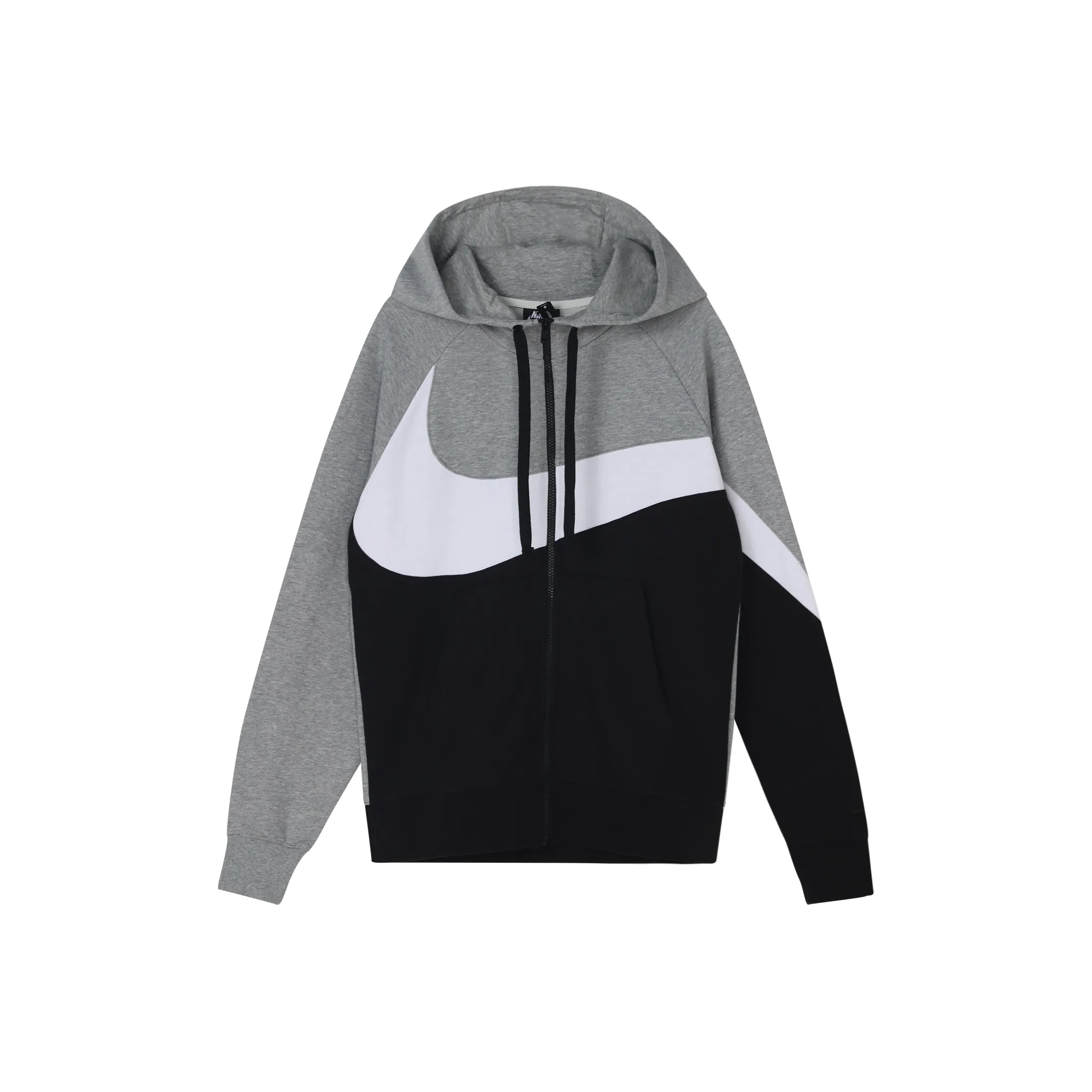 Nike Толстовка Мужская Серый Белый