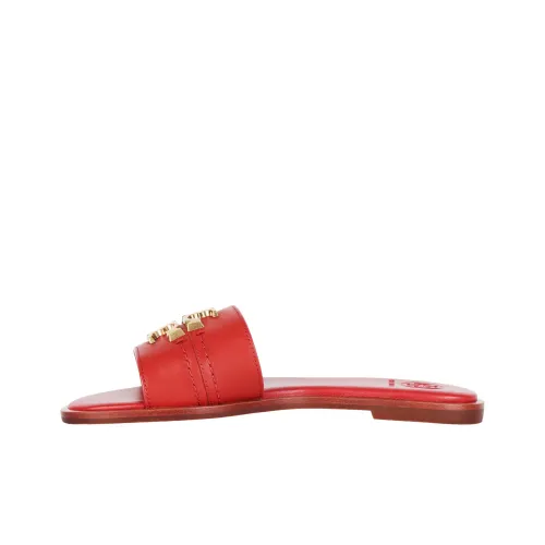 Tory Burch Слипоны Женские Красные