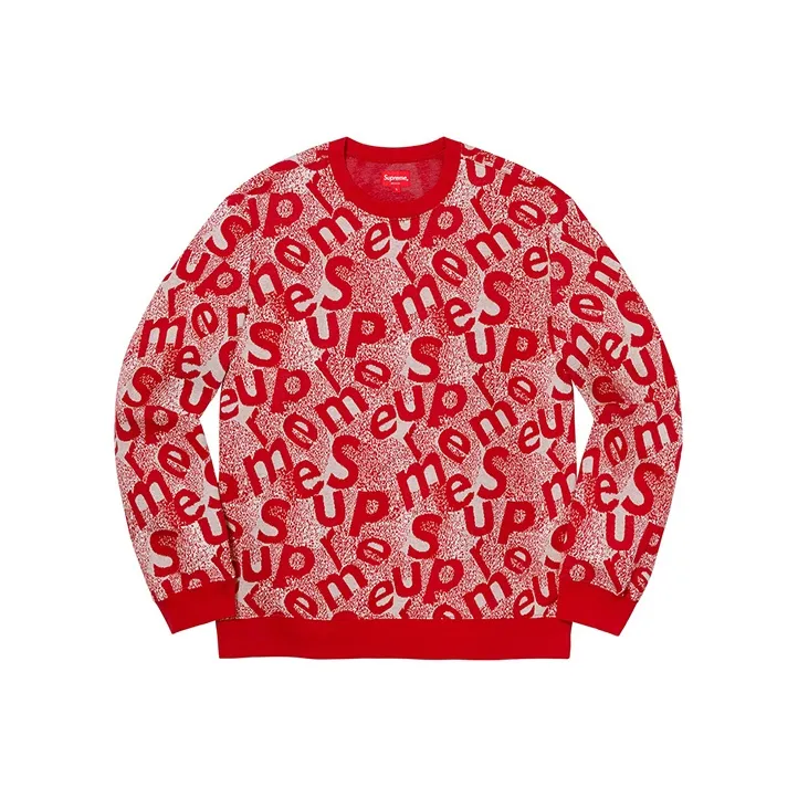 Supreme Scatter Text Crewneck