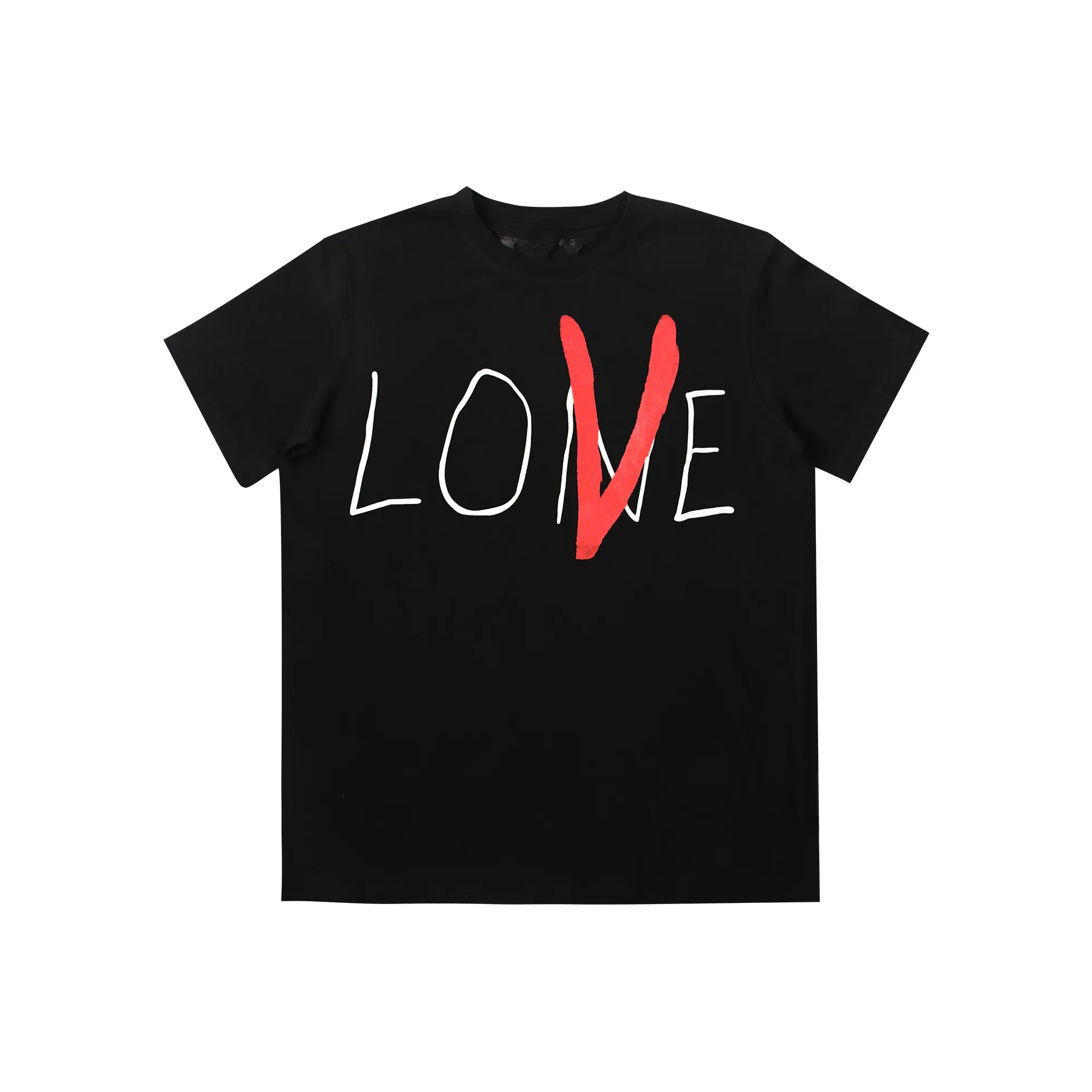 VLONE Valentine's Day Collection Big Logo Collection T Shirt Unisex Black