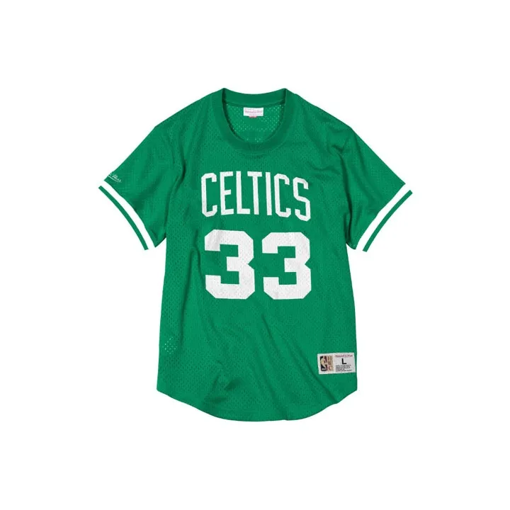 Mitchell Ness T Shirts Unisex Green