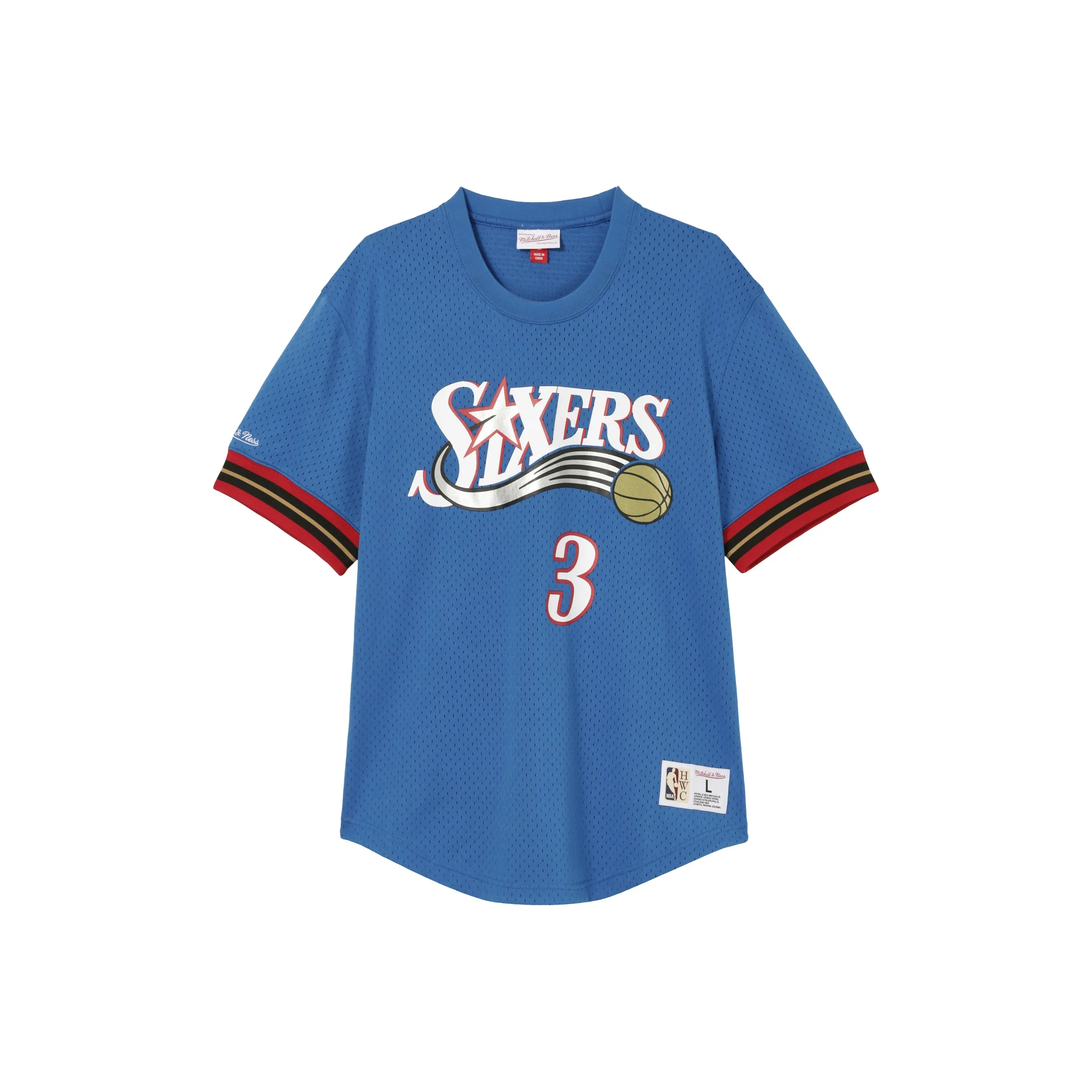 MITCHELL NESS T-Shirt Мужской Синий