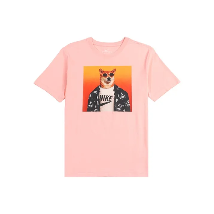 Nike T Shirts Men's Pink