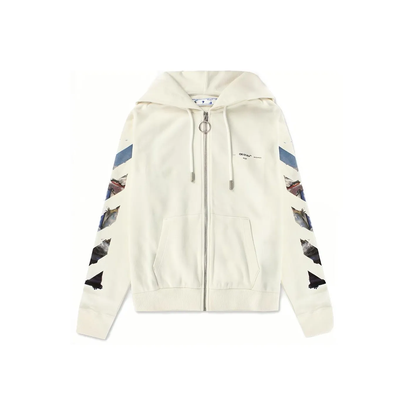 OFF Белый SS19 Свитшот Осенний Мужской Белый