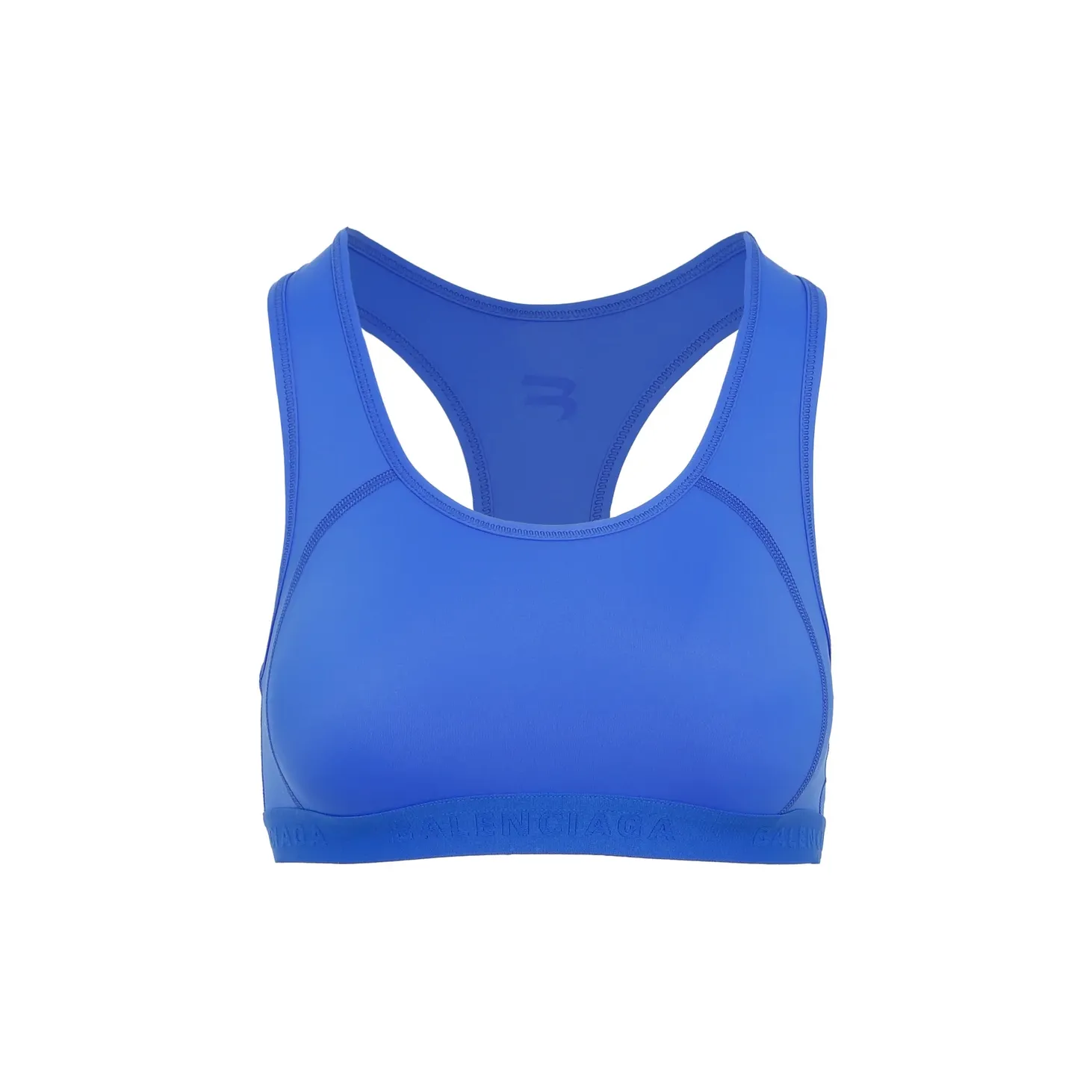 Balenciaga Athletic Sports Bra 'Electric Blue'