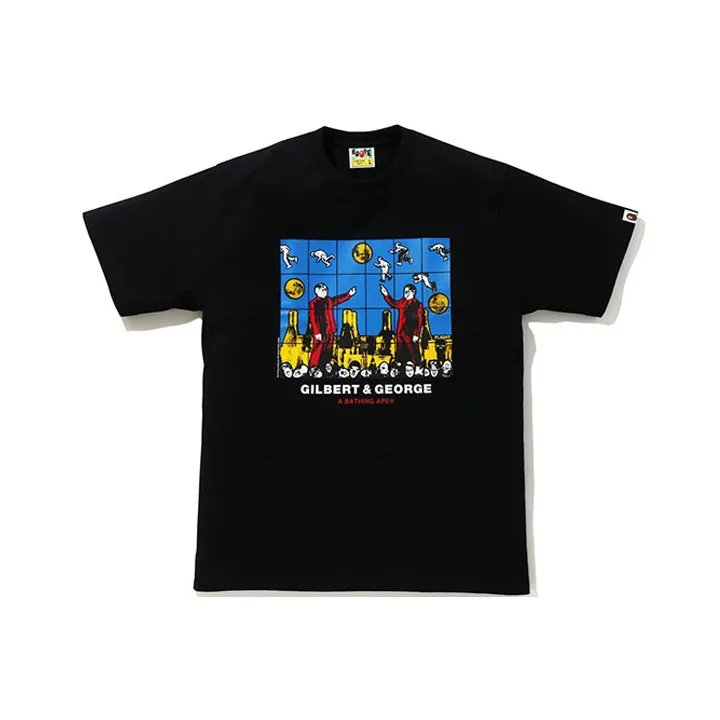 Bape X Gilbert & George Flight Tee