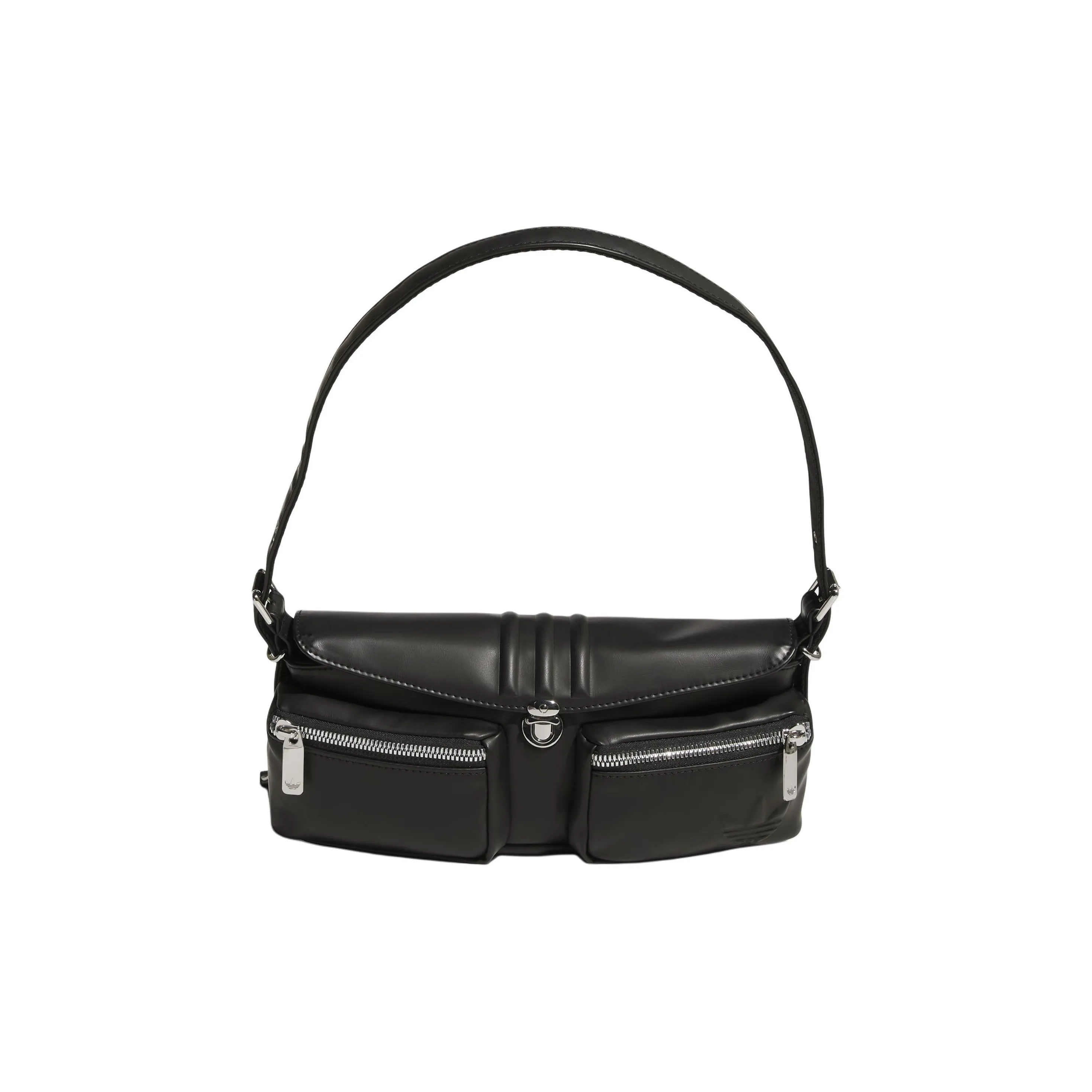 Adidas Originals Переработанный полиэстер Сумка через плечо Стандартная Женская Черная