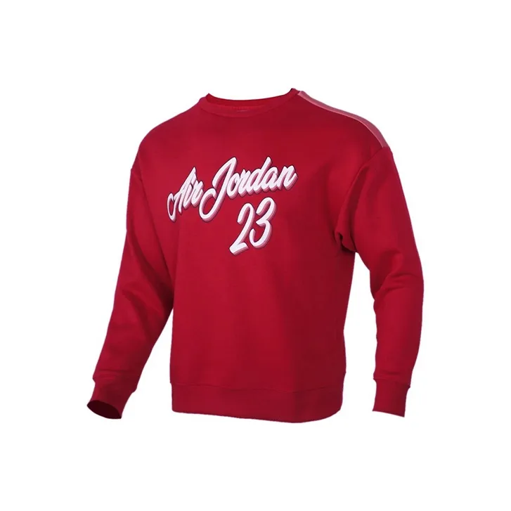 JORDAN 23 Бордовый Мужской Свитшот
