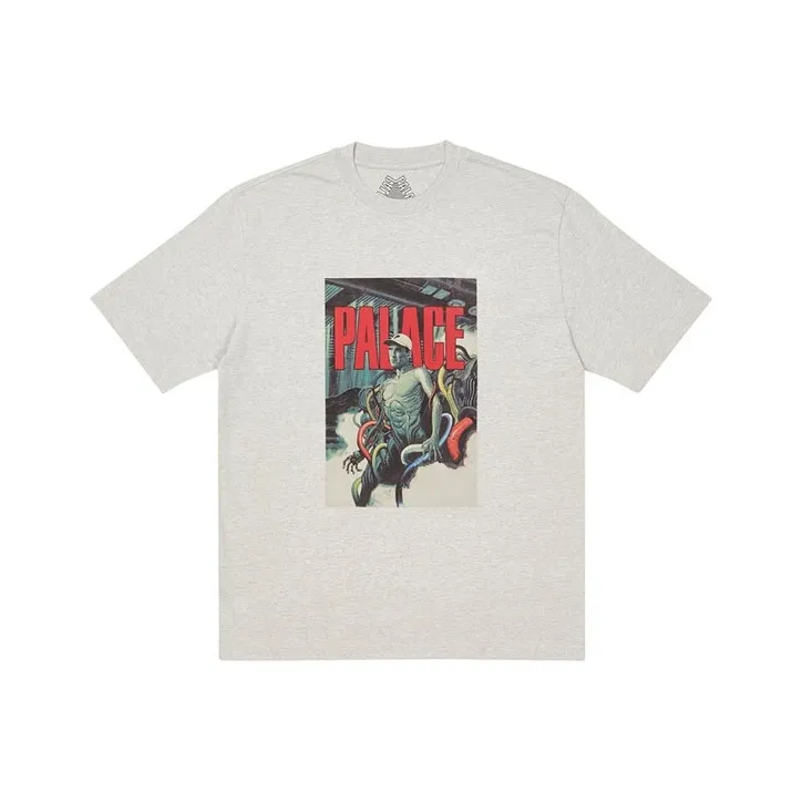 Дворцовый серый унисекс футболка