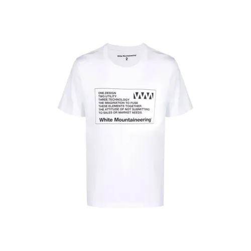 White Mountaineering Белый Мужские Рубашки